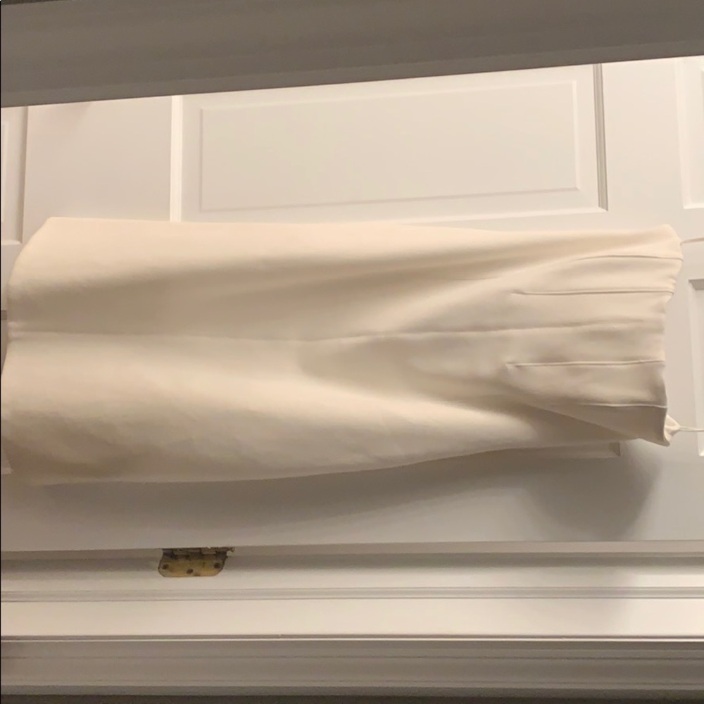 Alice and Olivia off white dress